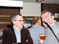 Matthias Diependaele (fractieleider Vlaams Parlement) en Harry Hendrickx (burgemeester Malle)